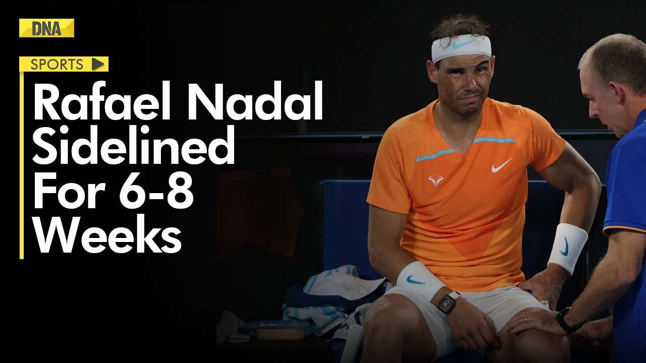 World No 2 Rafael Nadal Suffers Hip Injury, Sidelined For 6-8 Weeks ...