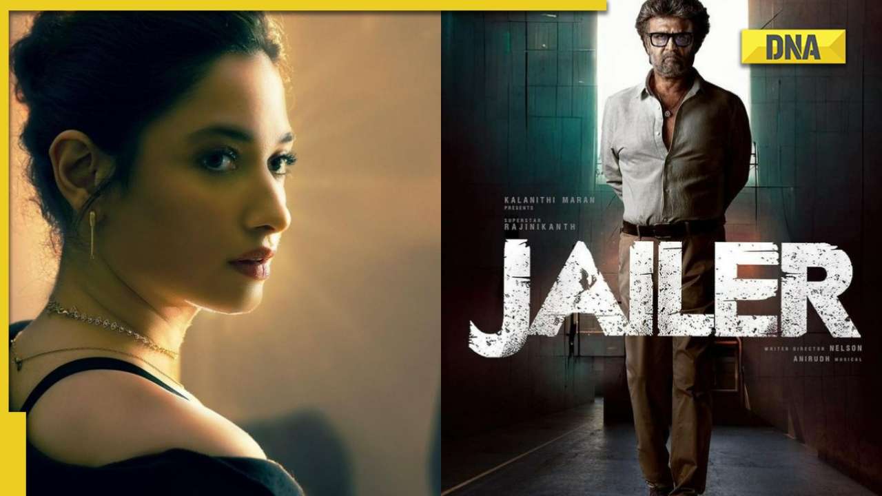 Tamannaah Bhatia looks beautiful in black in her first look from Rajinikanth film Jailer