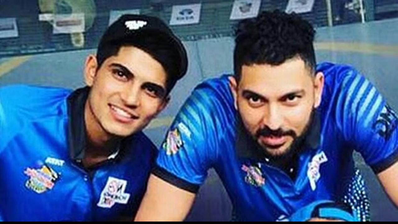 Shubman Gill And Yuvraj Singh 