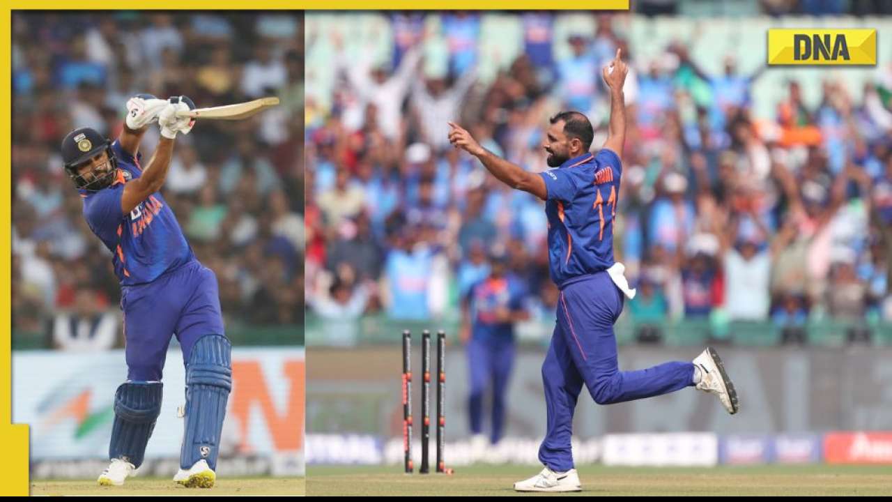 IND Vs NZ 2nd ODI: Rohit Sharma, Mohammad Shami Shine As India Beat New ...