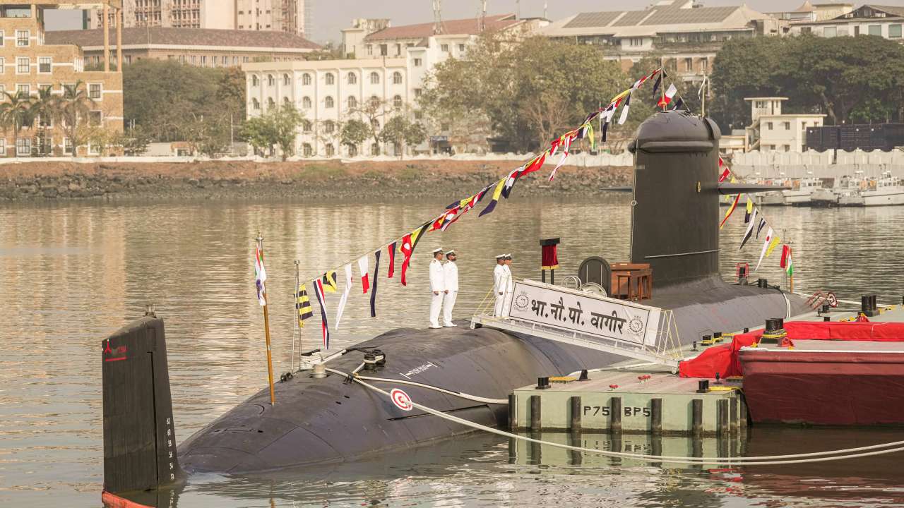 Submarine INS Vagir Commissioned Into Indian Navy: Know Features ...