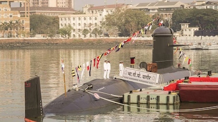 INS Vagir commissioned into Indian Navy