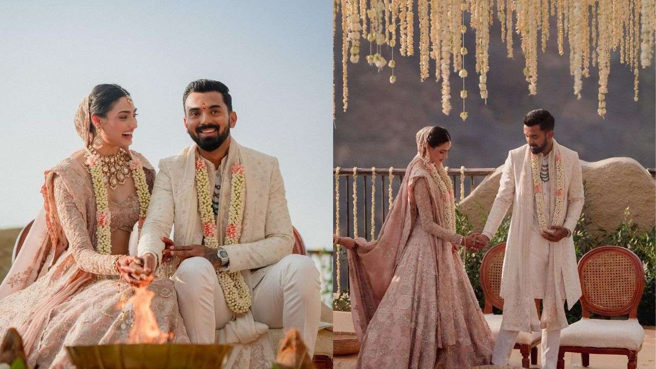 1280px x 720px - Athiya Shetty-KL Rahul wedding: Star couple's first photos as husband-wife  go viral, SEE here