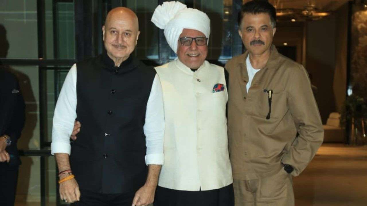 Anil Kapoor and Anupam Kher