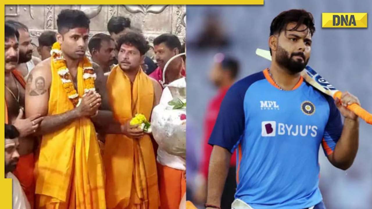 'His comeback is very important..': SKY, Kuldeep Yadav offer prayers at Mahakaleshwar temple for Pant's recovery