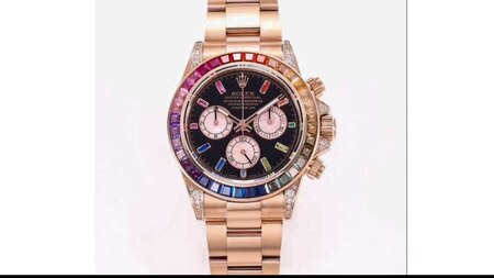 Rolex Cosmograph Daytona Rainbow Everose Gold