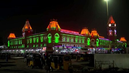 Central Railway Station in Chennai