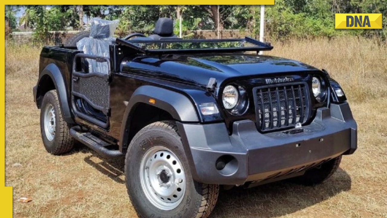 Mahindra Thar modified to look like iconic Willys Jeep with ...