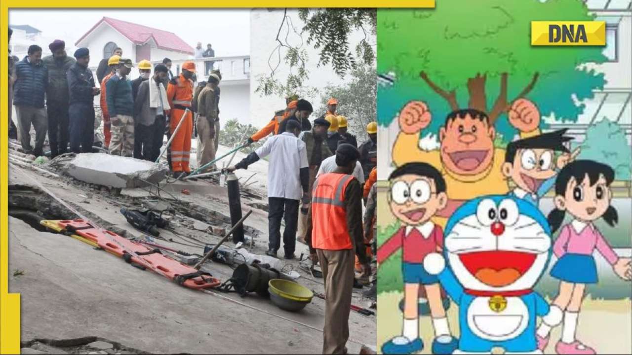 Lucknow building collapse: 'Doraemon' cartoon saves six-year-old boy's  life, details here