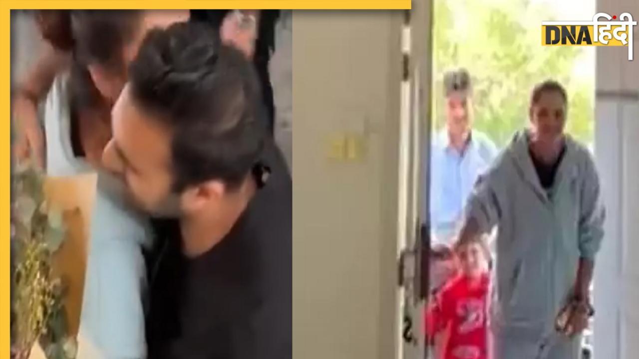 Sania Mirza रिटायरमेंट के बाद पहुंची घर, तलाक की खबरों के बीच पति शोएब मलिक को लगाया गले, देखें वीडियो