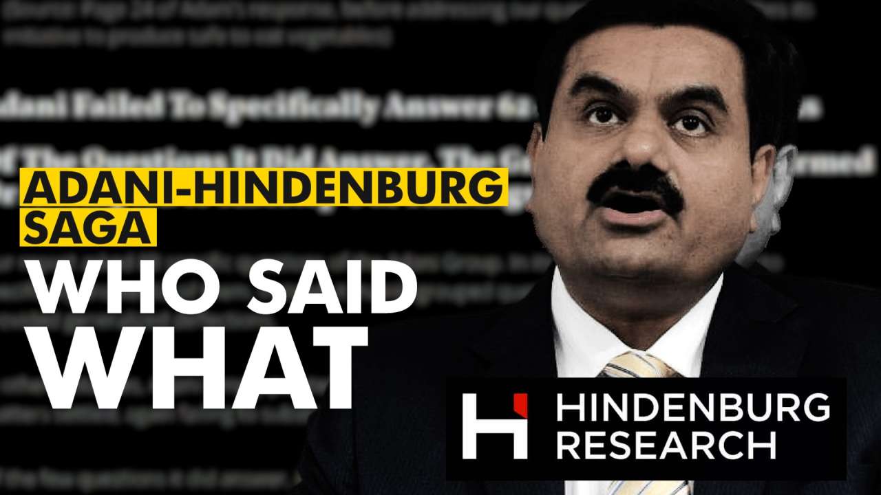 Adani-Hindenburg Saga: Hindenburg's Response To Adani's 413-page ...