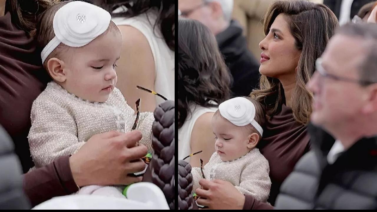 Priyanka Chopra Nick Jonas Daughter Photos Viral