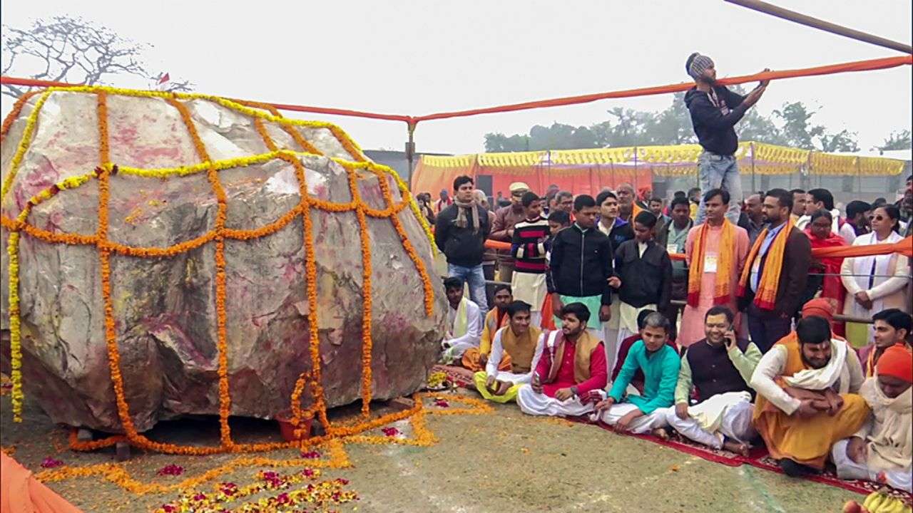 Sacred 'Shaligram' stones