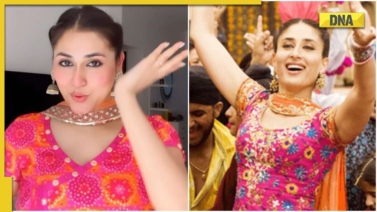 Kareena Kapoor doppelganger Asmita Gupta grooves to 'Nagada Nagada', viral  video impresses internet