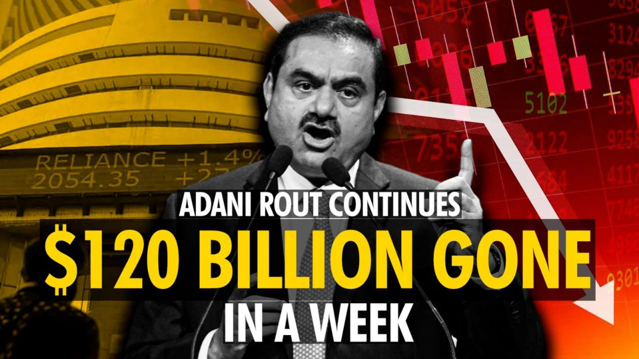 Adani Group Stocks Rout: $120 Billion Gone; Half Of Group's Value Since ...