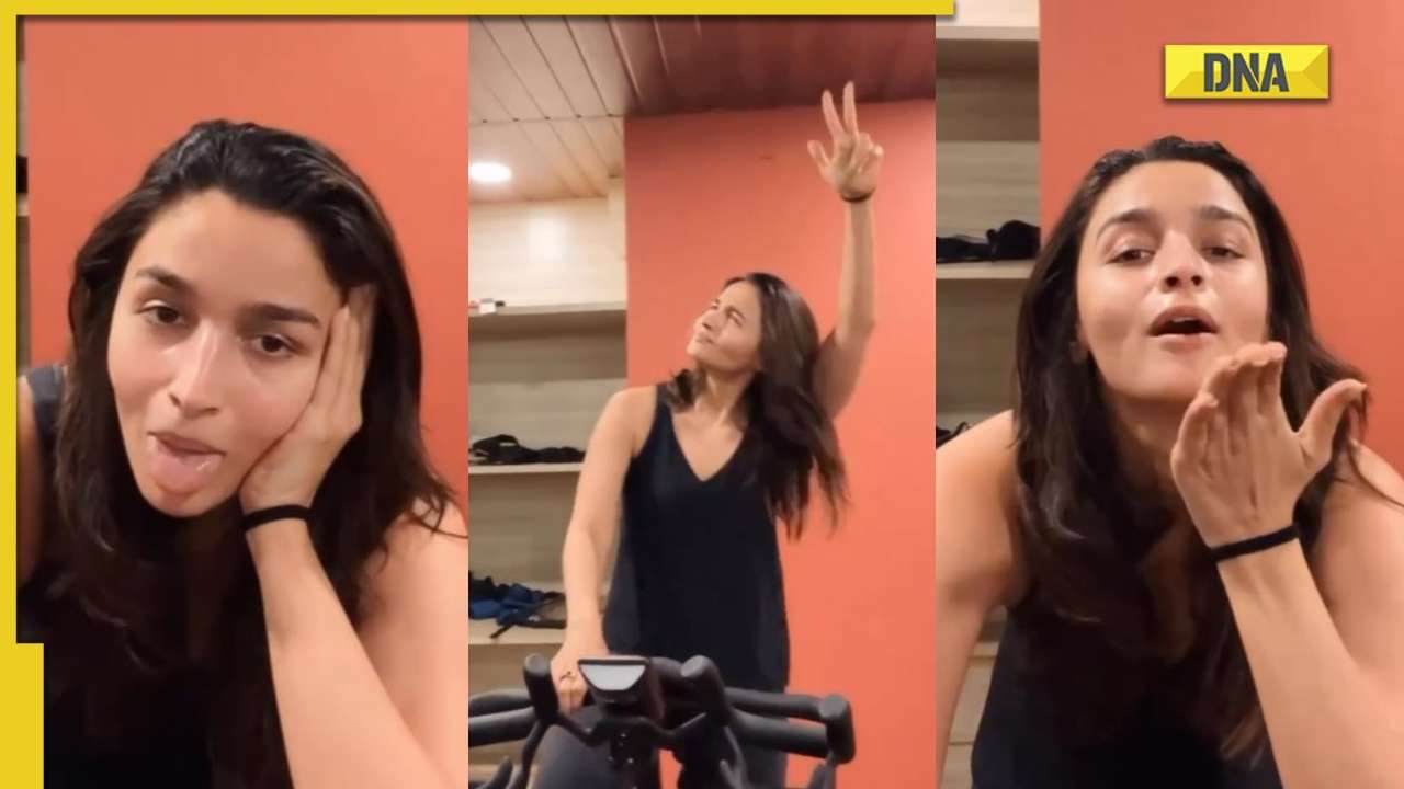 Alia Bhatt works out to Ranbir Kapoor's song Tere Pyaar Mein, fans say he is 'lucky to have such supporting wife' Alia Bhatt works out to Ranbir Kapoor's song Tere Pyaar Mein, fans say he is 'lucky to have such supporting wife'