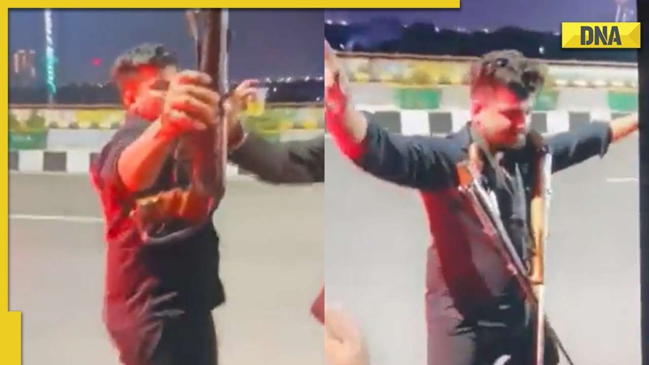 Ghaziabad News: Men Dance With Rifles While Drinking On Elevated Road ...