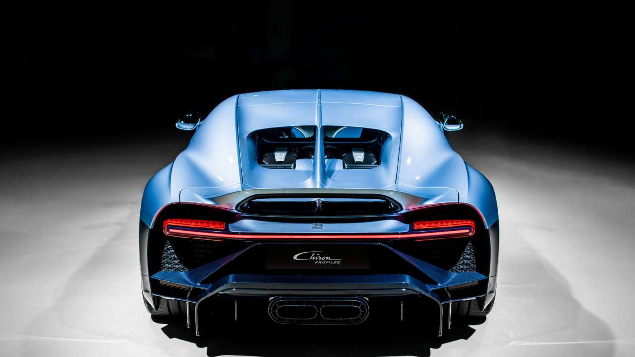 Bugatti Chiron Profilée