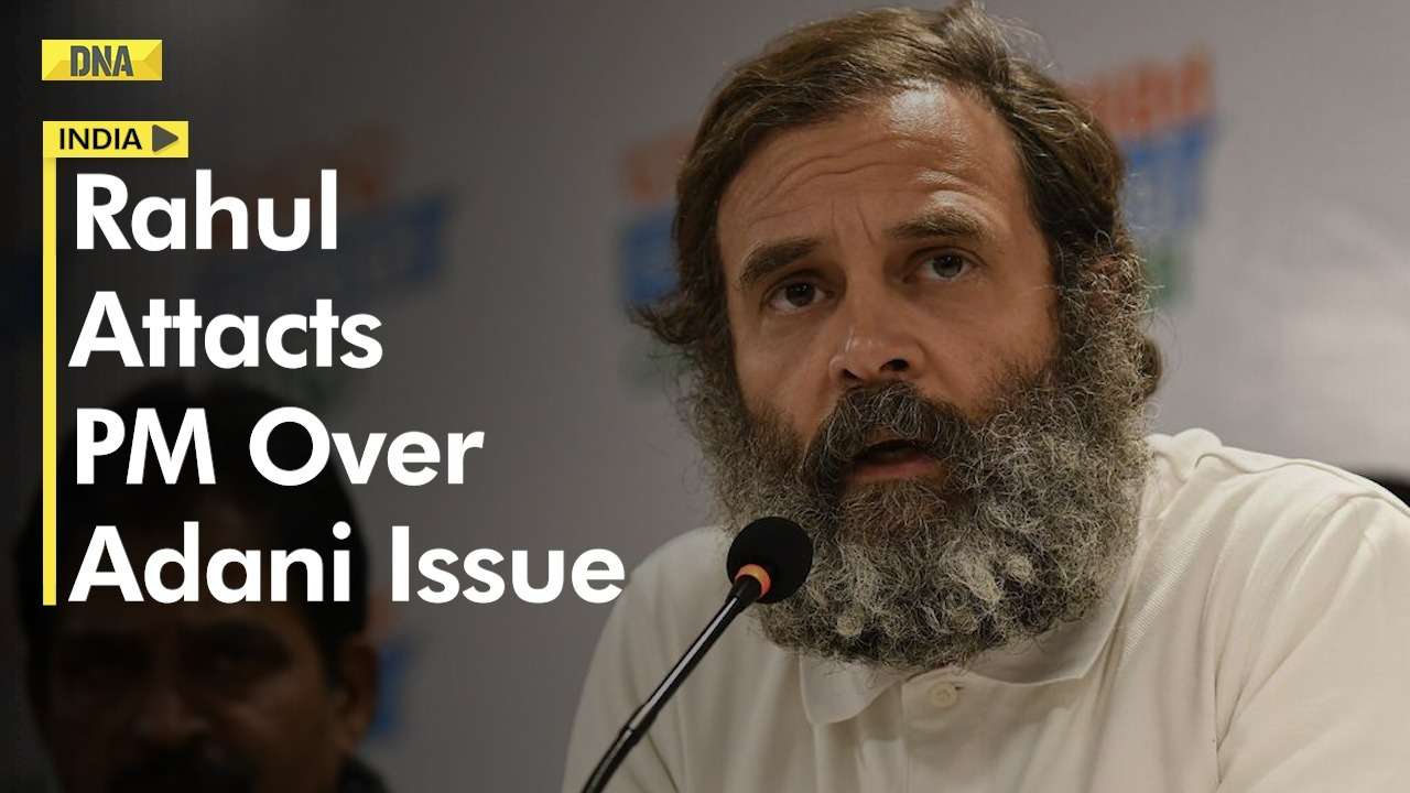 'Centre is scared': Rahul Gandhi attacks PM Modi over Adani case | DNA India News