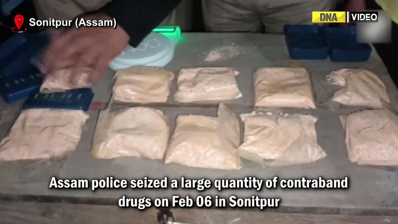 Assam: Police seize large quantity of contraband drugs in Sonitpur