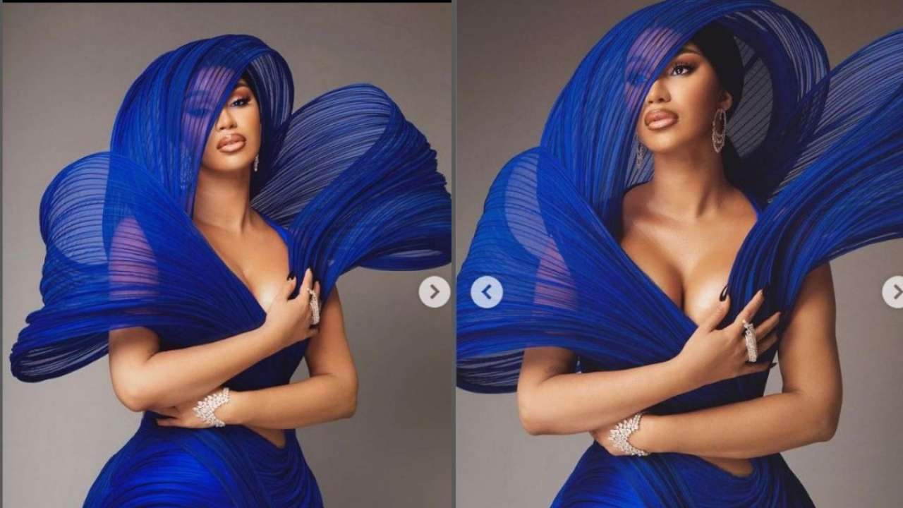 Grammys Fashion: Cardi B Showed Up In This Indian Designer's Dress