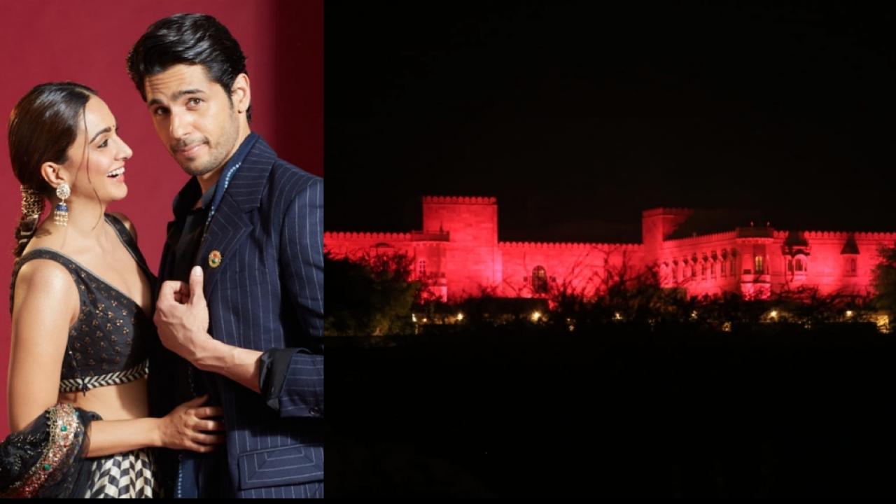 Sidharth Malhotra Kiara Advani Tie Knot At Rajasthan Suryagarh Hotel