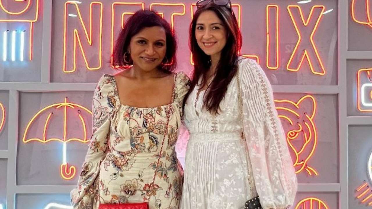 Mindy Kaling Meets 'fabulous' Bollywood Wives Maheep Kapoor, Seema ...