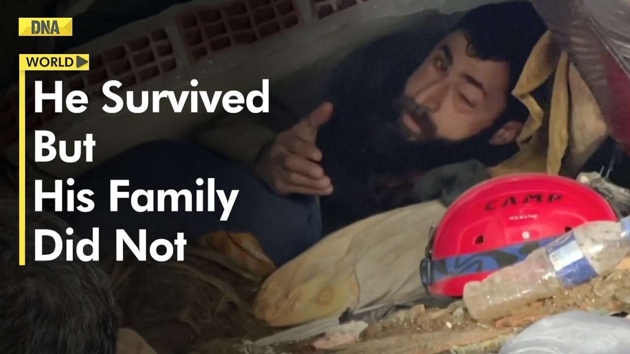 A heart-wrenching story of the man who survived the Turkey earthquake, and his family who didn't