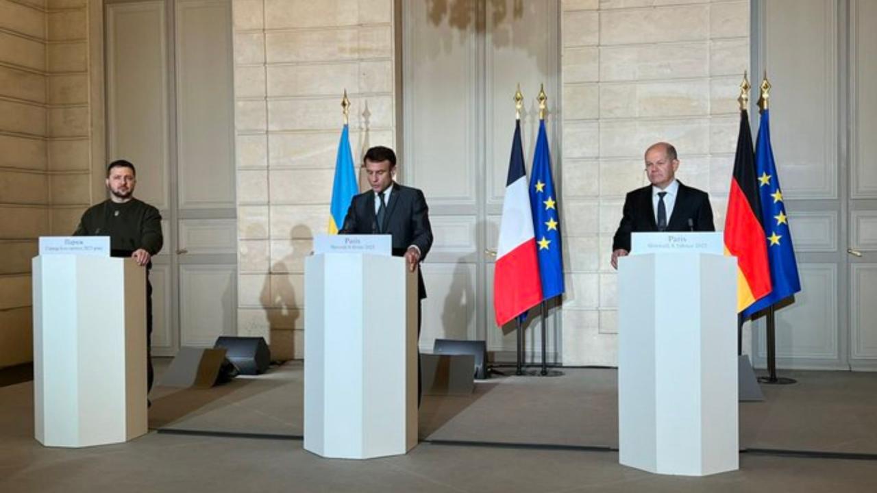 France with Ukraine