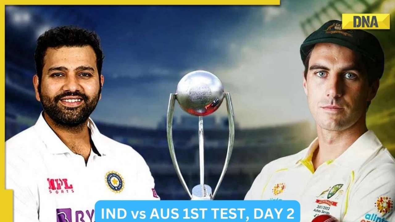 IND VS AUS Day 2, 1st Test Highlights Jadeja, Axar fifties help India