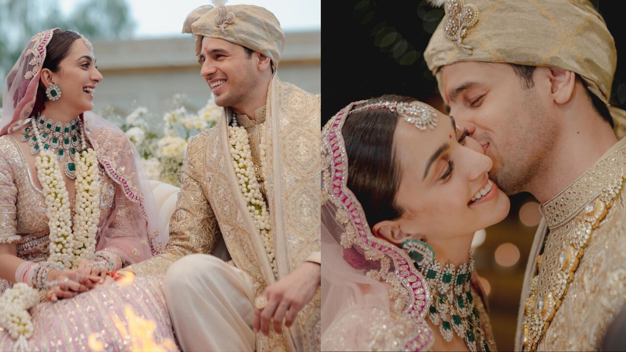 Kiara Advani and Sidharth Malhotra wedding photos