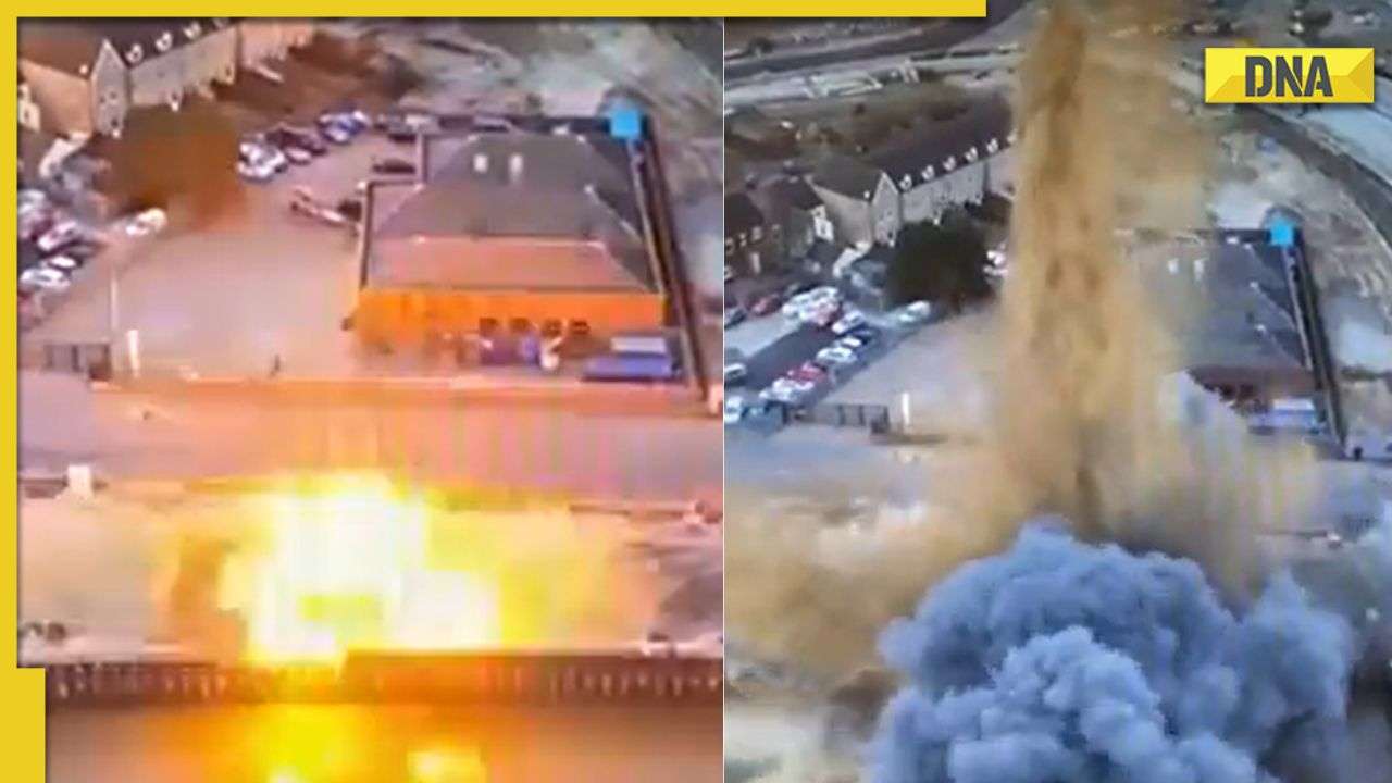 Caught on camera: Massive blast in UK town after World War II-era bomb explodes