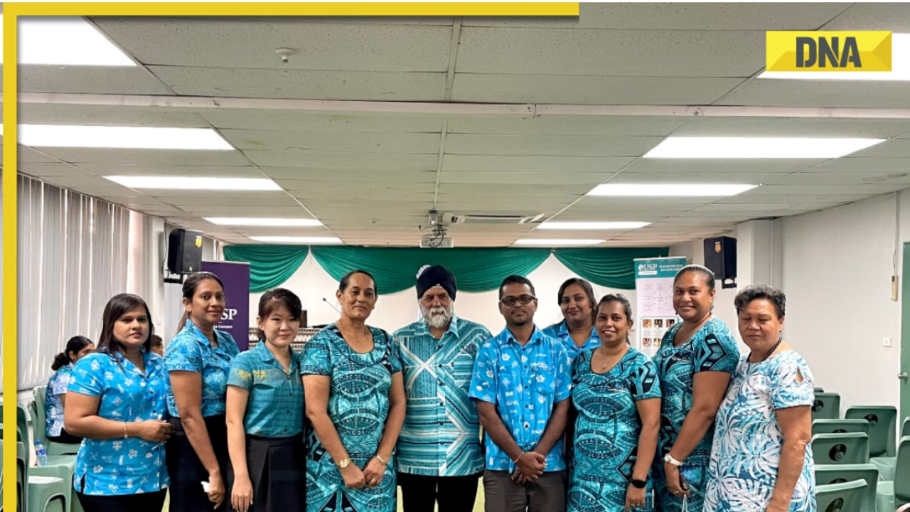 Sikh professor Pal Ahluwalia, who was deported from Fiji, returns after two years amid warm welcome
