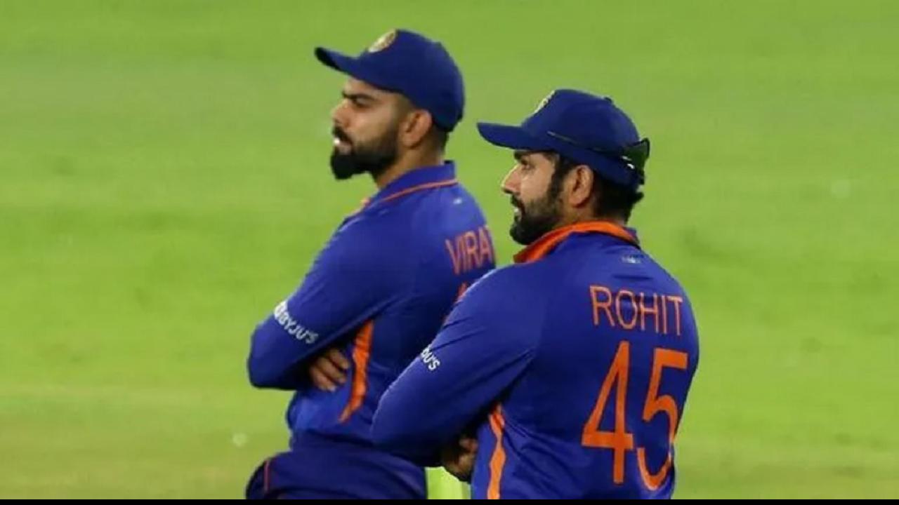 Virat Kohli Rohit Sharma Battle 