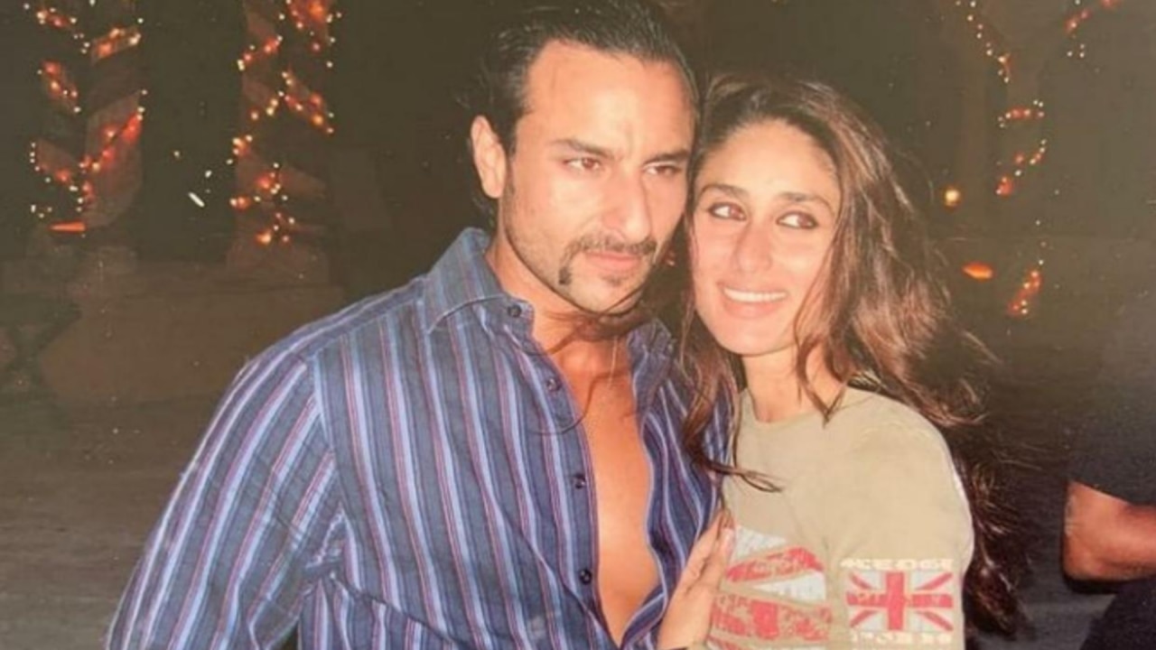 Kareena Kapoor and Saif Ali Khan 