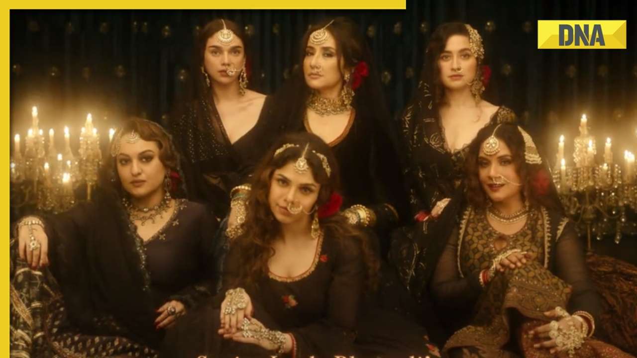 Heeramandi teaser: Sanjay Leela Bhansali unveils first look of debut series  featuring Manisha Koirala, Sonakshi Sinha