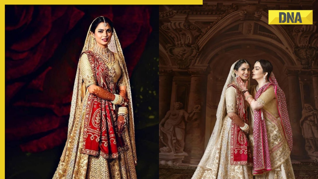 Mukesh Ambani s daughter Isha Ambani wore Rs 90 crore lehenga on her wedding know why it s special