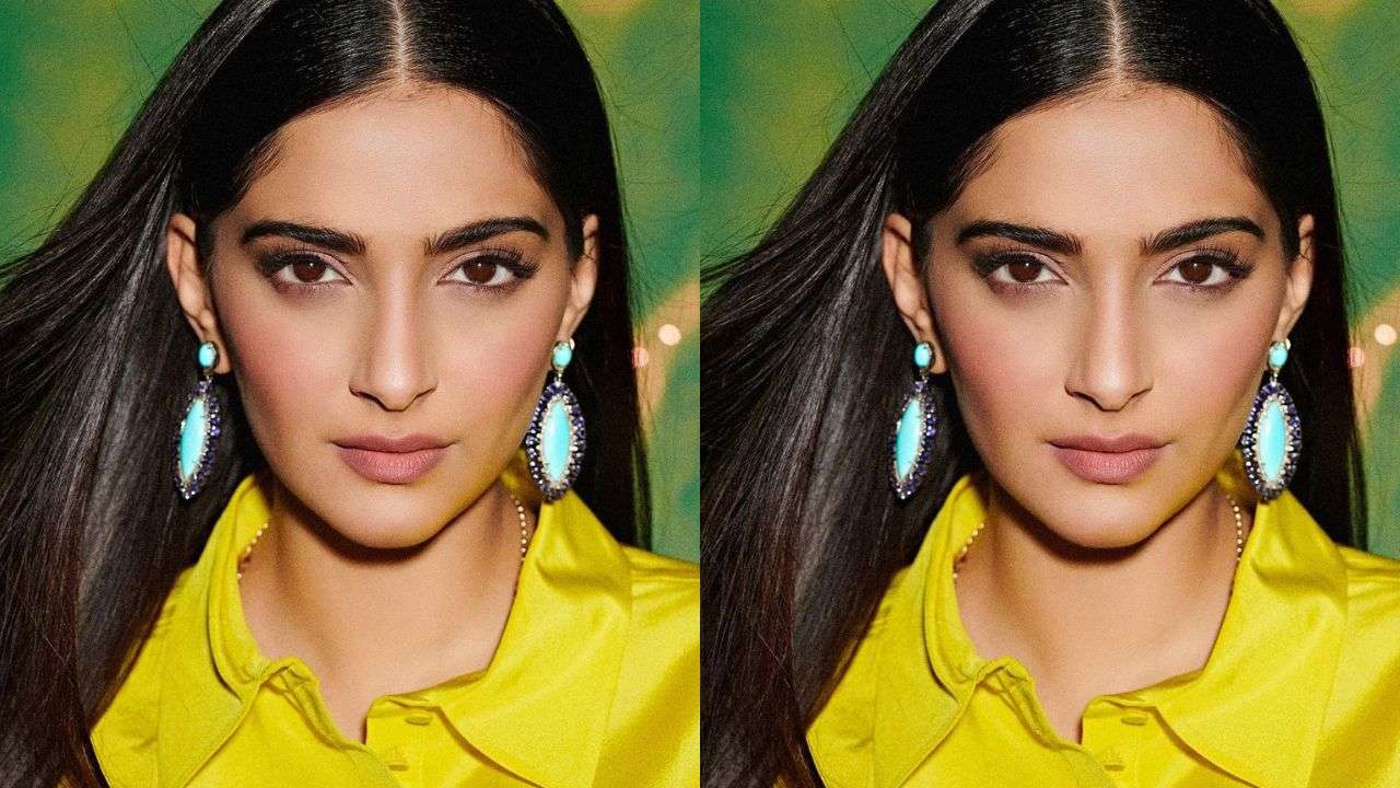 1280px x 720px - Sonam Kapoor stuns in neon shirt and black bottom but her handbag catches  eyeballs, price is...