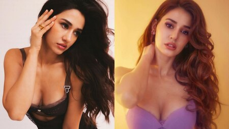 Disha Patani flaunts her curvy figure 