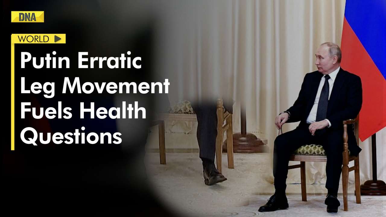 Video of Vladimir Putin's ‘fidgety legs’ during meet sparks fresh health speculation