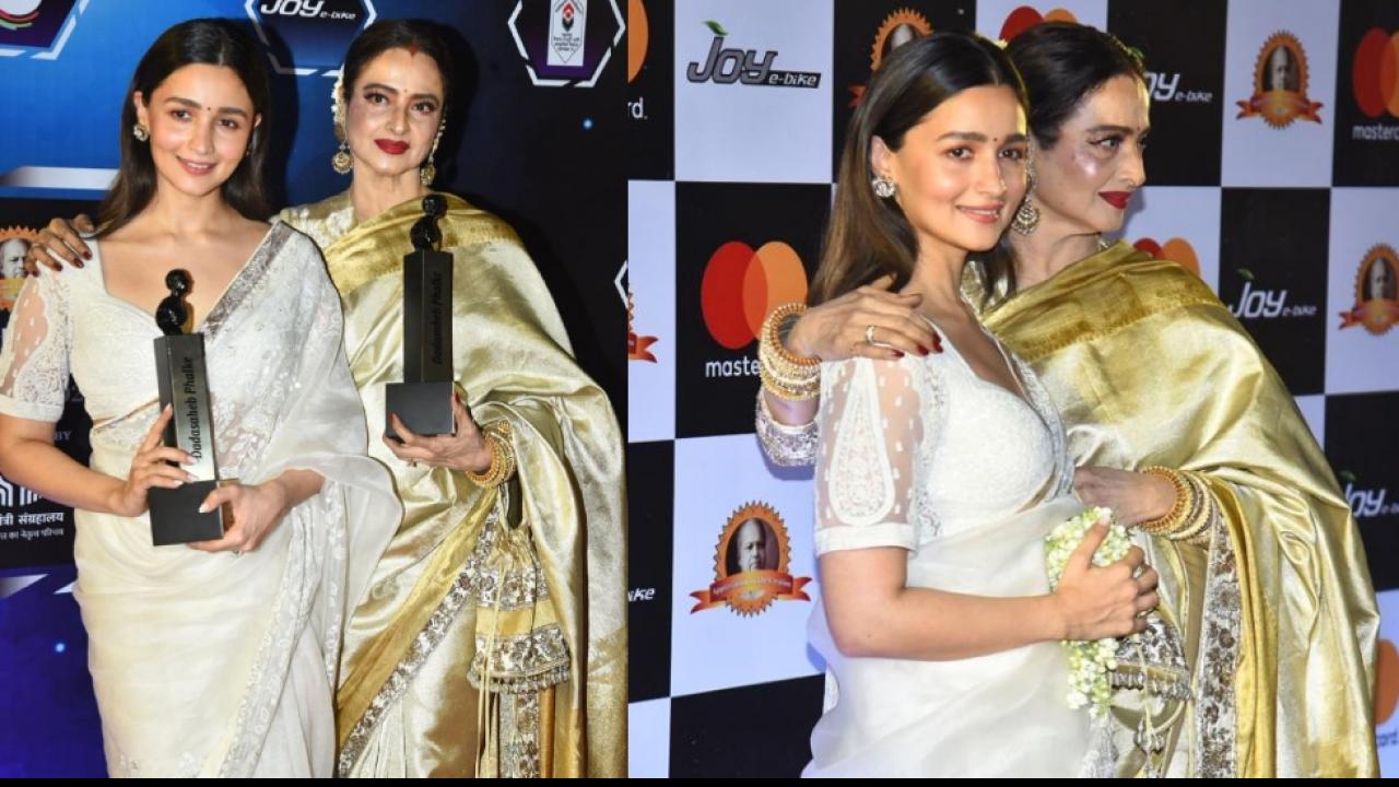 Alia Bhatt And Rekha Dadasaheb Phalke Award