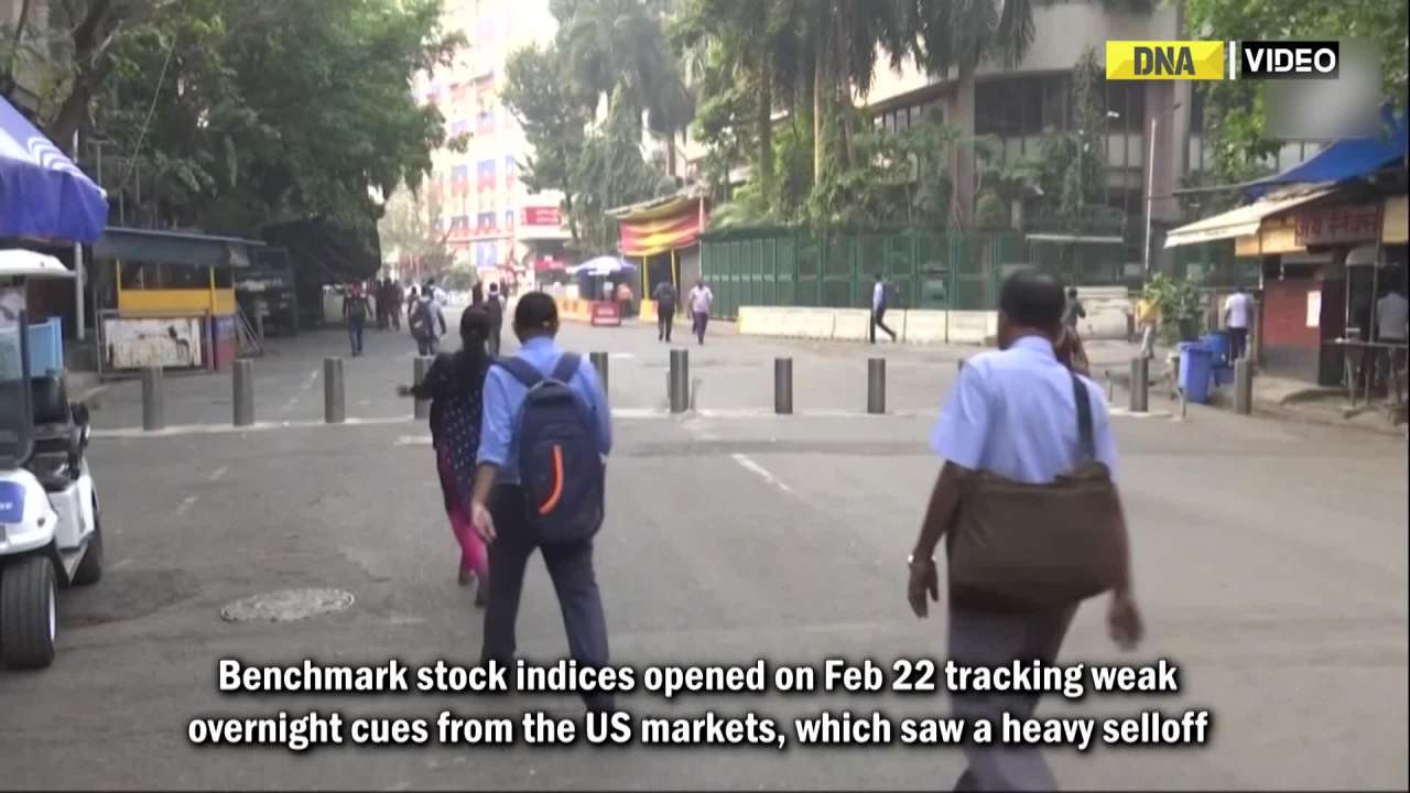 Indian stock indices in red on weak cues from US markets