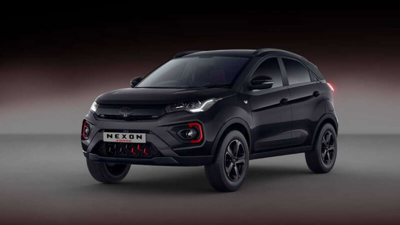 Tata Nexon Red Dark edition