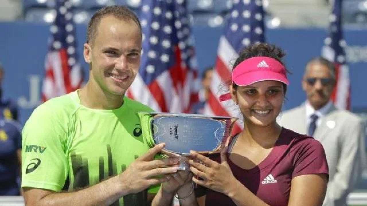 US Open mixed doubles title - 2014