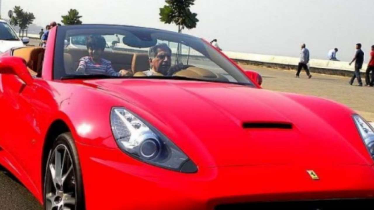 Red Ferrari California