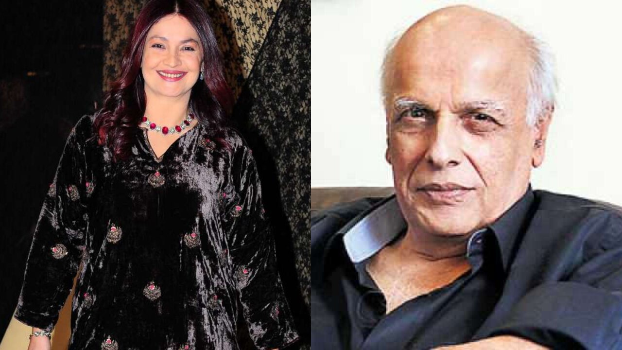 Pooja Bhatt Mahesh Bhatt Lip lock 