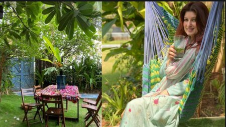 Akshay Kumar-Twinkle Khanna home: Garden