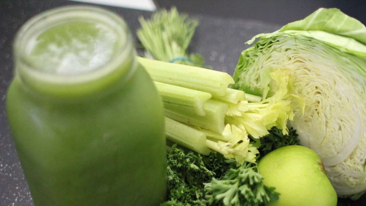 Green vegetable juice