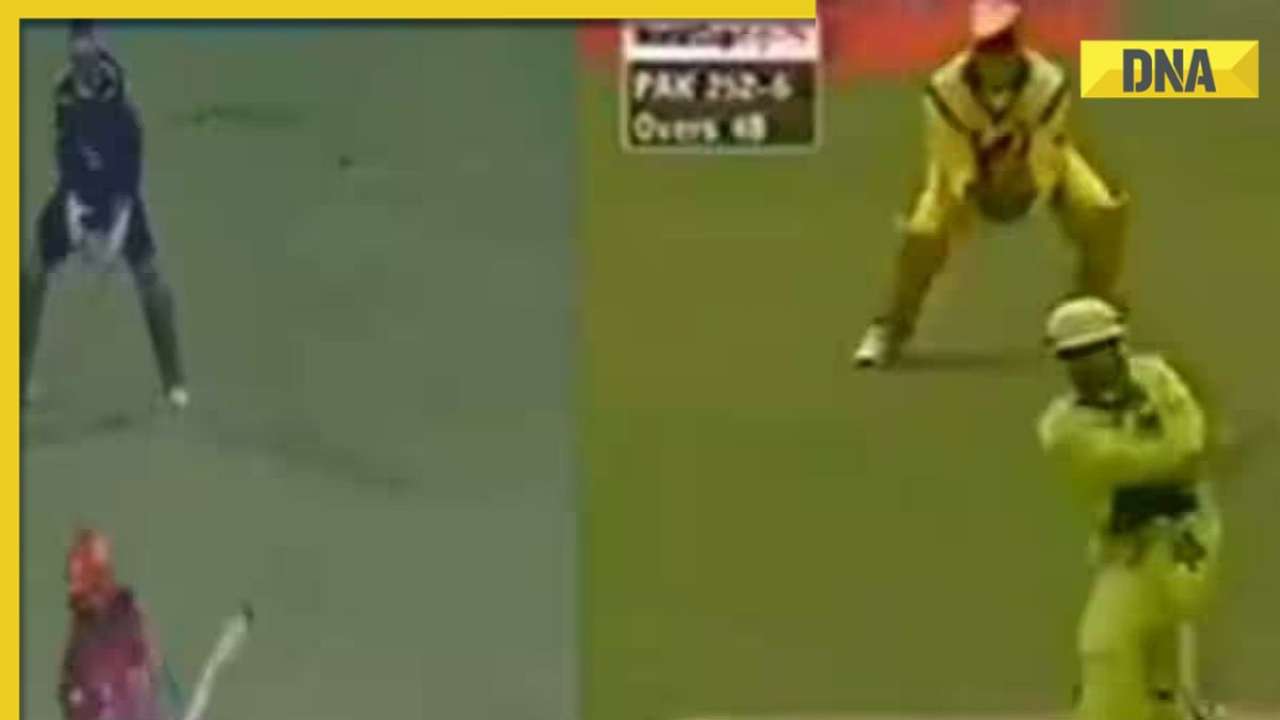 Watch: Azam sweeps 140kph delivery for monstrous six, reminds fans of father Moin Khan