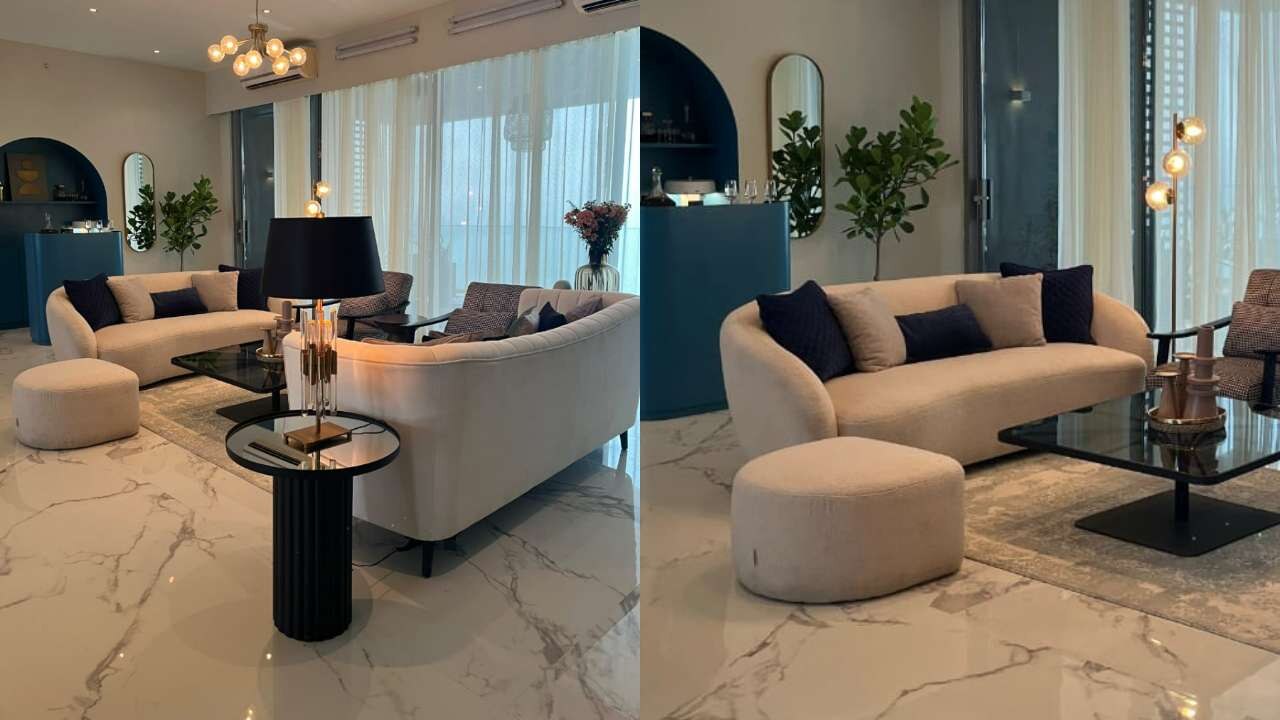 Malaika Arora's chic living room